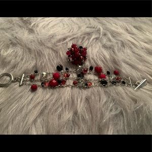 WHBM Matching Bracelet and Ring